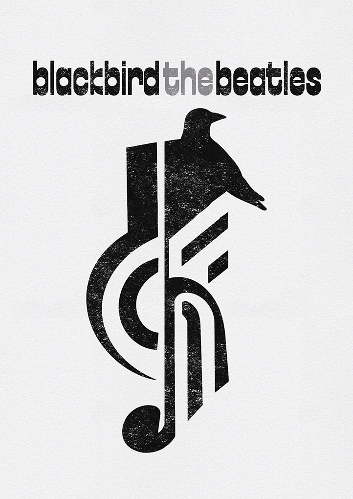 Blackbird — Beatles-inspired art print by Dakota 80