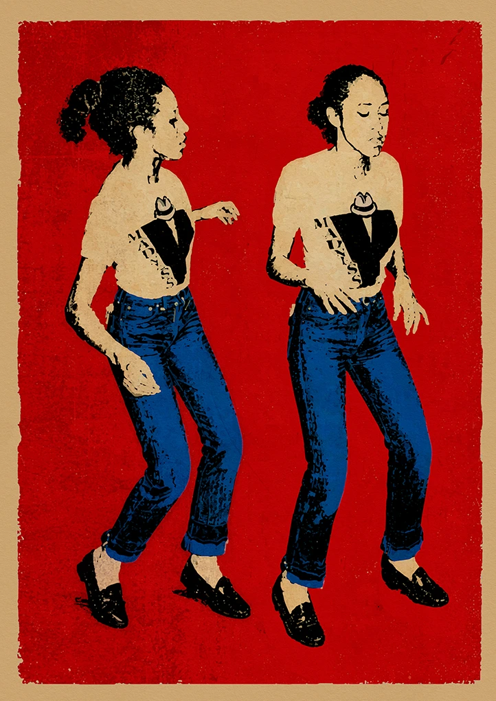 Rhoda Dakar - Heroes art print by Dakota 80