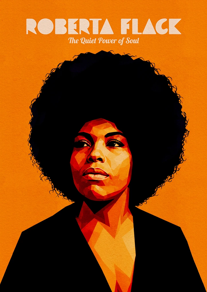 Roberta Flack — Heroes art print by Dakota 80