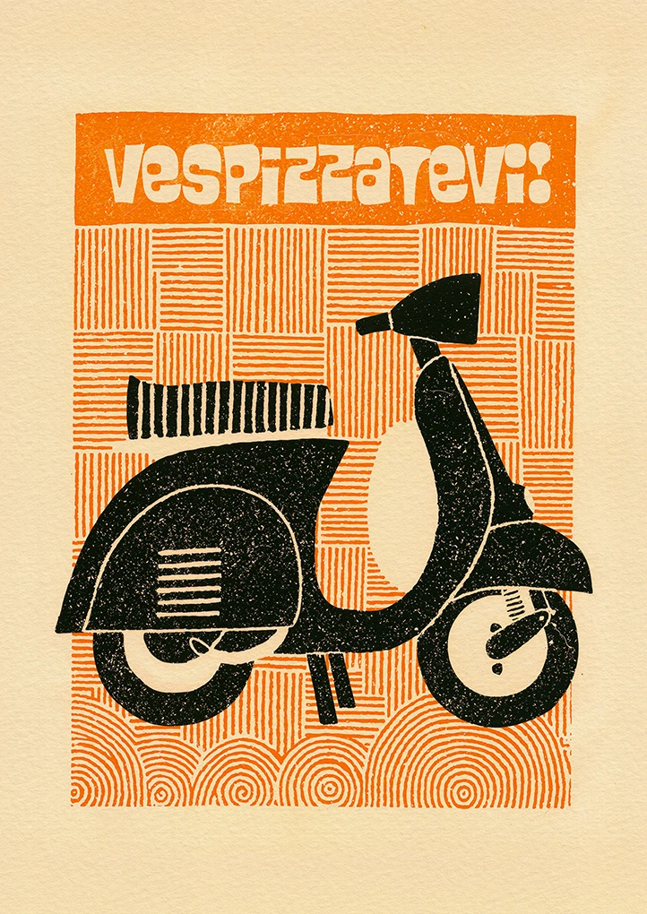 When Saturday Comes — Retro art print by Dakota 80