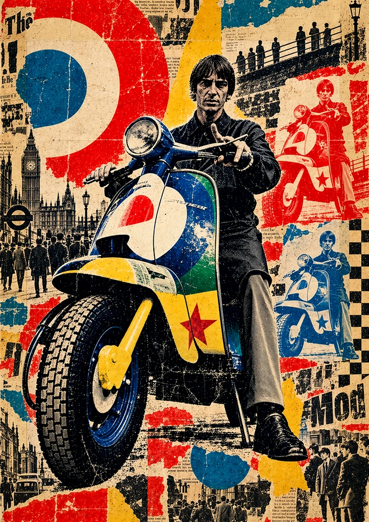 Weller — Retro art print by Dakota 80