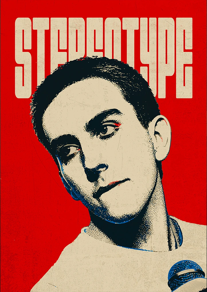 Stereotype — Minimalist art print by Dakota 80